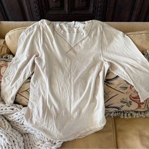 We The Free Long Sleeve Tshirt. Khaki. Large